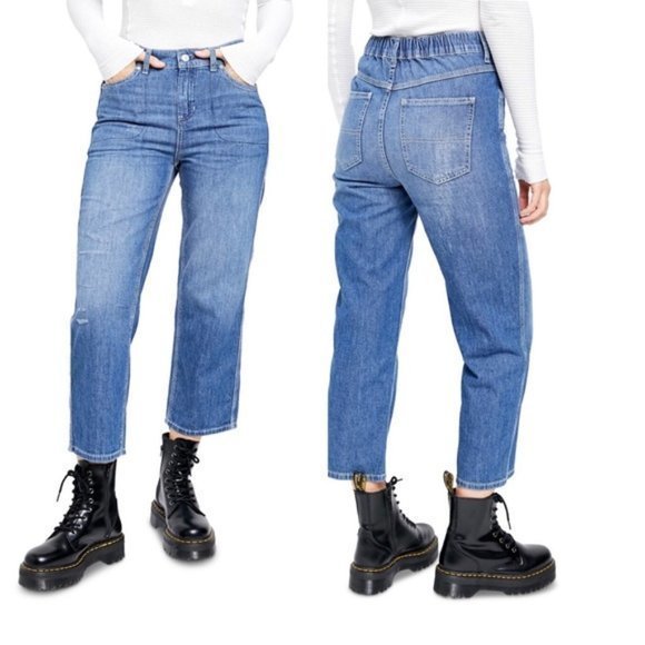 Free People Denim - Free People Chloe Baby Barrel Jeans. XS
